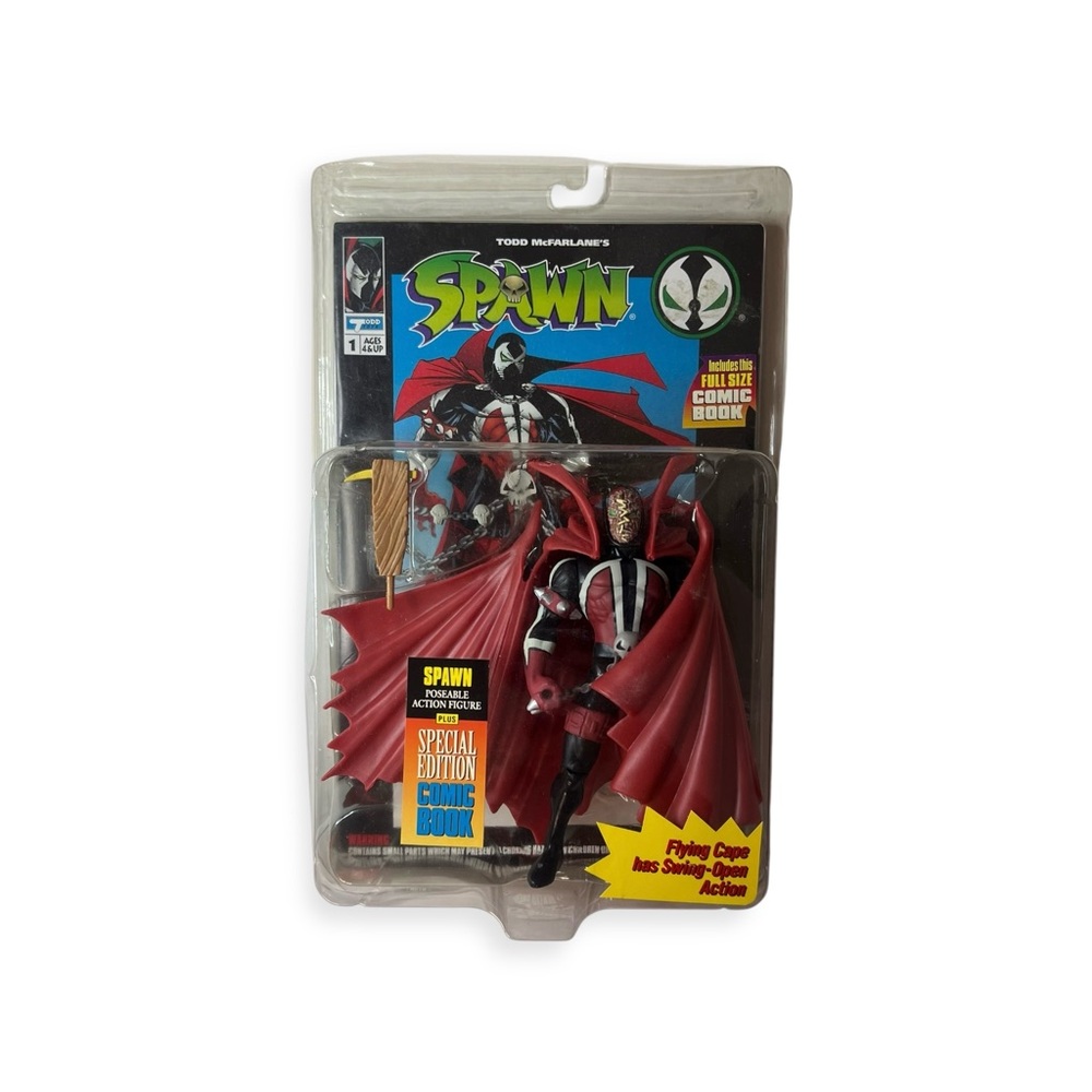 Todd McFarland’s Spawn w Flying Cape Exclusive Comic Full Size
